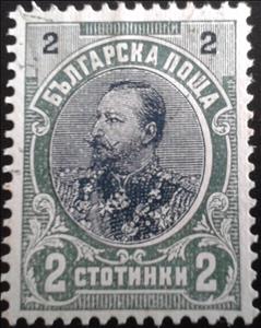 Stamp, Prince Ferdinand I, Bulgaria,  , Heads of State, Kings