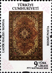 Official Postage stamps - Turkish Carpets and Rugs