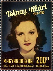 Hungarian Performers - Centenary of Birth of Klari Tolnay