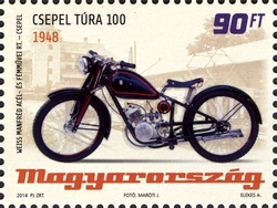 Hungarian Old-timer Motorcycles - Csepel Tura 100