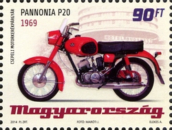 Hungarian Old-timer Motorcycles - Pannonia P20