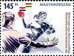 European Women's Handball Championship. Hungary-Croatia
