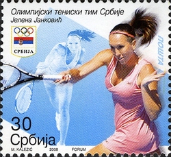 Serbian Olympic Tennis Team - Jelena Jankovic