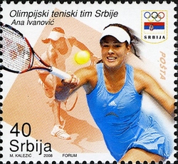 Serbian Olympic Tennis Team - Ana Ivanovic
