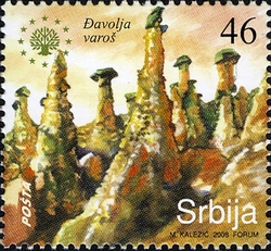 European Nature Protection - Djavolja varos (Devil's Town)