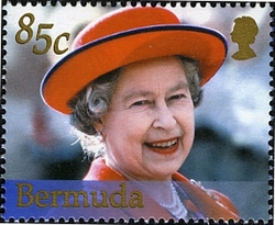 Stamp, Golden Jubilee of Queen Elizabeth II, Bermuda,  