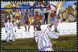 Stamp, 100th Anniversary of Cup Match, Bermuda,  