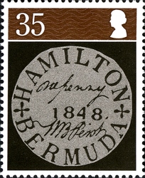 160th Anniversary of the Perot stamp
