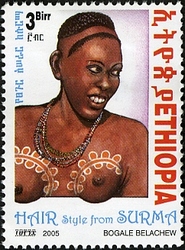 Surma Nationalities Hairstyles