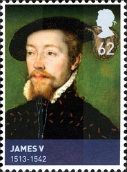 Stamp, The House of Stewart - James V, United Kingdom of Great Britain & Northern Ireland,  