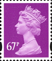 Stamp, Royal Mail definitives - Machin Head, United Kingdom of Great Britain & Northern Ireland,  