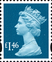 Stamp, Royal Mail definitives - Machin Head, United Kingdom of Great Britain & Northern Ireland,  