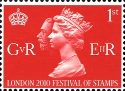 Stamp, Accession of King George V - London 2010 Festival of Stamps, United Kingdom of Great Britain & Northern Ireland,  