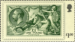 Stamp, Accession of King George V - London 2010 Festival of Stamps, United Kingdom of Great Britain & Northern Ireland,  