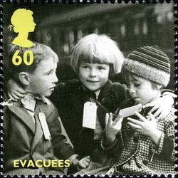 Stamp, Britain Alone - Evacuees, United Kingdom of Great Britain & Northern Ireland,  