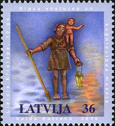 Symbol of Riga - The Big Christopher
