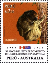 50th Anniversary of Diplomatic Relations with Australia - Sloth