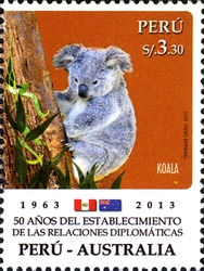 50th Anniversary of Diplomatic Relations with Australia - Koala
