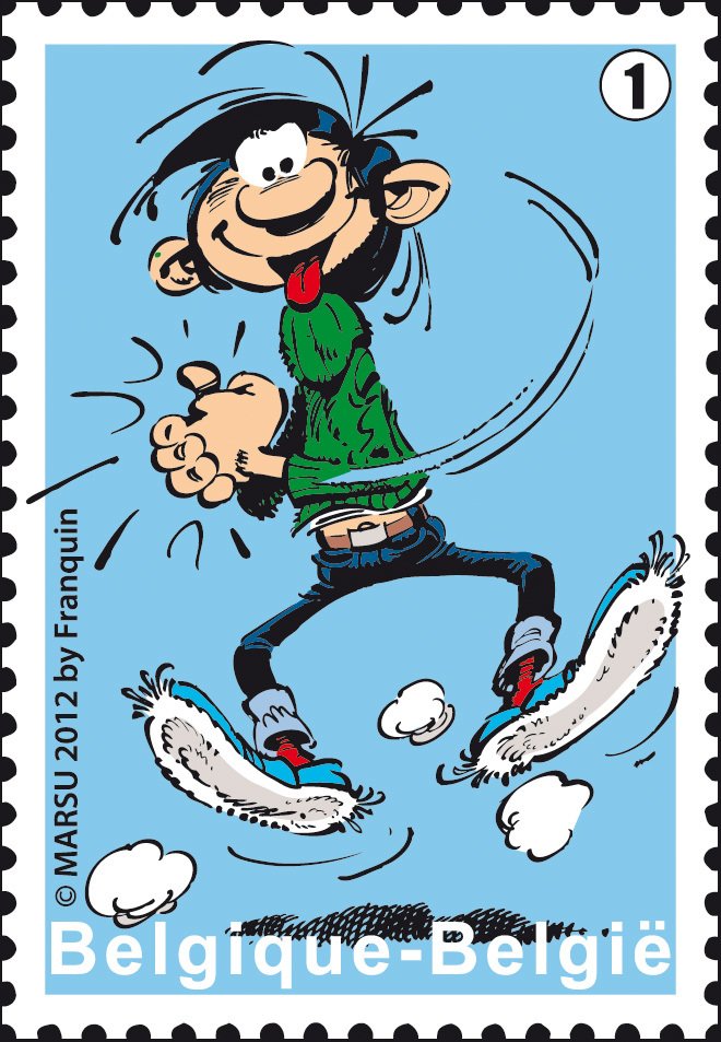 Belgium, Land of Comics: Guust Flater - Gaston Lagaffe
