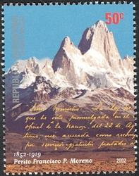 150 years since birth of Dr Francisco P Moreno - Mount Fitz Roy