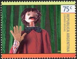 Puppets - Rod puppet by Ariel Bufano