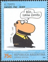 Humour and the Cartoon story III - Daniel Paz. Rudy. The Tipito
