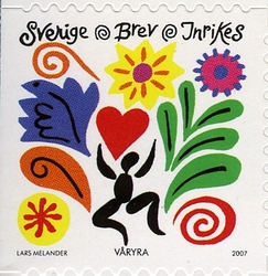Stamp, Spring Feelings, Sweden,  