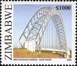 Bridges of Zimbabwe - Birchennough Bridge - Save River