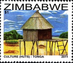Huts of Zimbabwe - Tonga