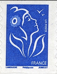 Stamp, Marianne for EU and Switzerland, France,  