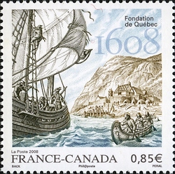 Joint Issue - France and Canada - Quebec Foundation