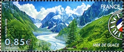 Joint Issue - France - Brazil - Mer de Glace