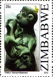 Sculptures of Zimbabwe - Family