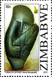 Sculptures of Zimbabwe - Tobacco Wither
