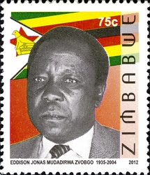 Stamp, National Heroes - Eddison Jonas Mudadirwa Zvobgo, Zimbabwe,  