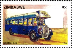 The History of Transport in Zimbabwe - Bristol Bus 1946