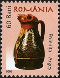 Romanian Pottery - Wedding Pots I - Poienita-Arges