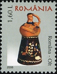 Romanian Pottery - Wedding Pots I - Romana-Olt