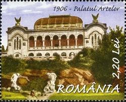 Centenary of the General Exhibition and of Charles I Park of  Bucharest - 1906 - Arts Palace