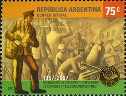 50th Anniversary of the creation of Federation of Workers and Office Workers of Postal and Telecommunications Services