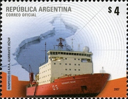 Argentine Antarctica - Ice breaker A.R.A. Almirante Irizar