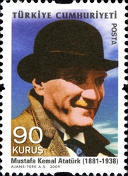 Definitive Stamps depicting Ataturk
