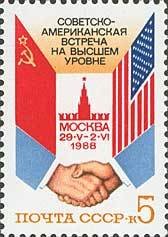 Soviet-American Summit in Moscow (May 29 - June 2, 1988)