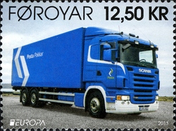Europa 2013 - Postal vehicles