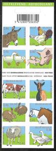 Booklet, Booklet Farm Animals - Selfadhesive, Belgium,  , Animals (Fauna)