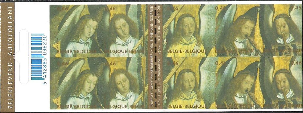 Booklet Angels making music bu Hans Memling Selfadh.