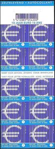Booklet, Booklet 13 Year Euro Selfadhesive, Belgium,  , Economy