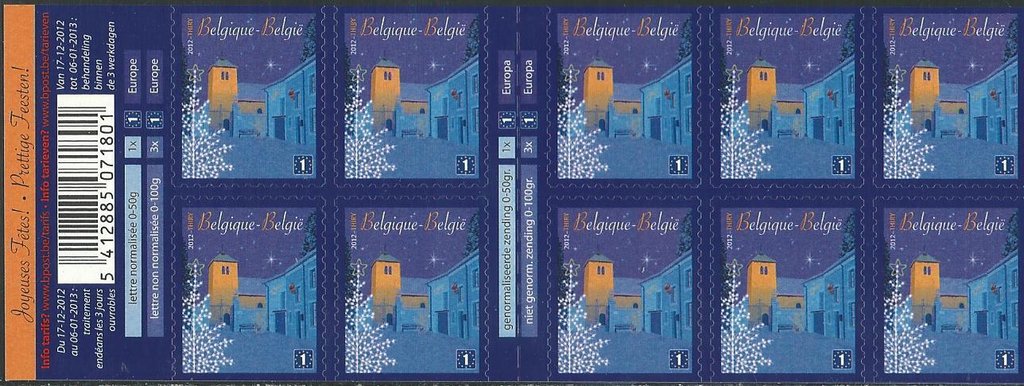 Booklet Christmas & New Year 2012 Europe