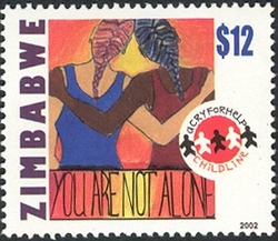 Childline in Zimbabwe - Artwork of Tazivei Makwavarara