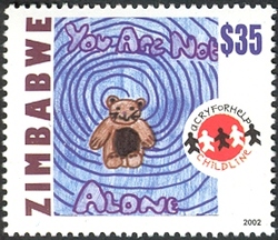 Childline in Zimbabwe - Artwork of Goldine Hobbs